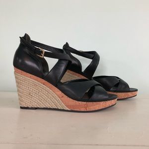Cole Haan Marisa Leather Jute Espadrilles